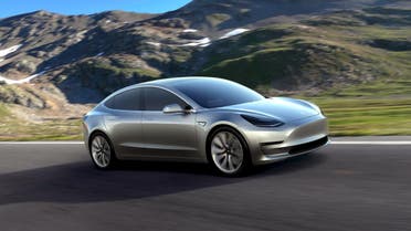 A Tesla Motors mass-market Model 3 electric car is seen in this handout picture from Tesla Motors. (Reuters)