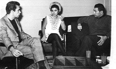 انيس منصور مع سعاد حسني وصالح سليم