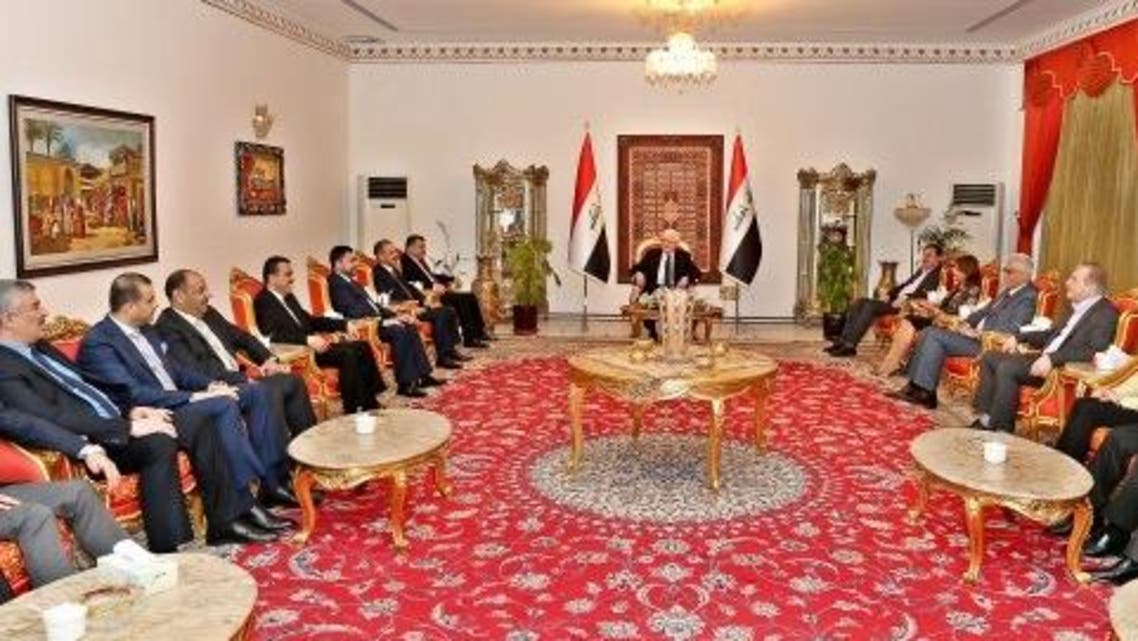معصوم يجتمع باتحاد القوى العراقية