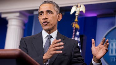  President Barack Obama speaks about the new rules aimed at deterring tax inversions, Tuesday, April 5, 2016, in the Brady Press Briefing Room at the White House in Washington. (AP)