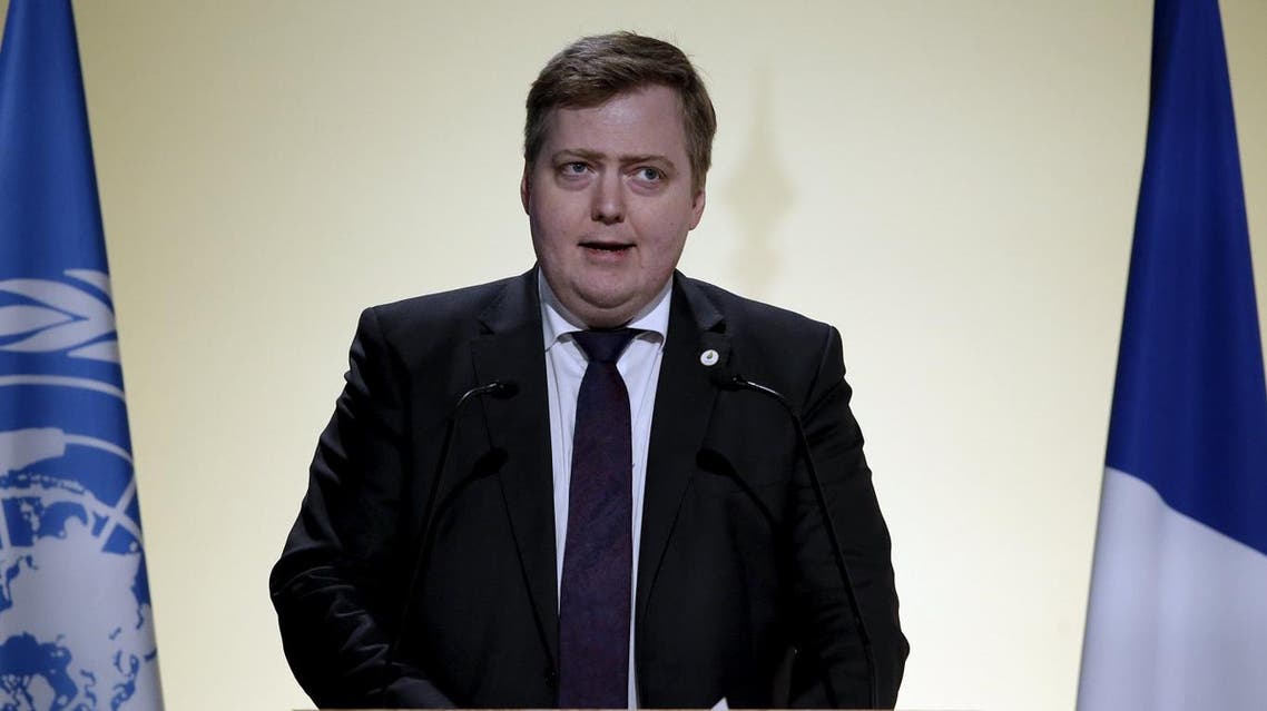 The Panama Papers showed the premier’s wife owned an offshore company with big claims on Iceland’s banks, an undeclared conflict of interest for Gunnlaugsson. (File photo: Reuters)