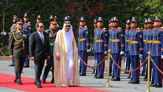 Warm welcome for King Salman in Egypt