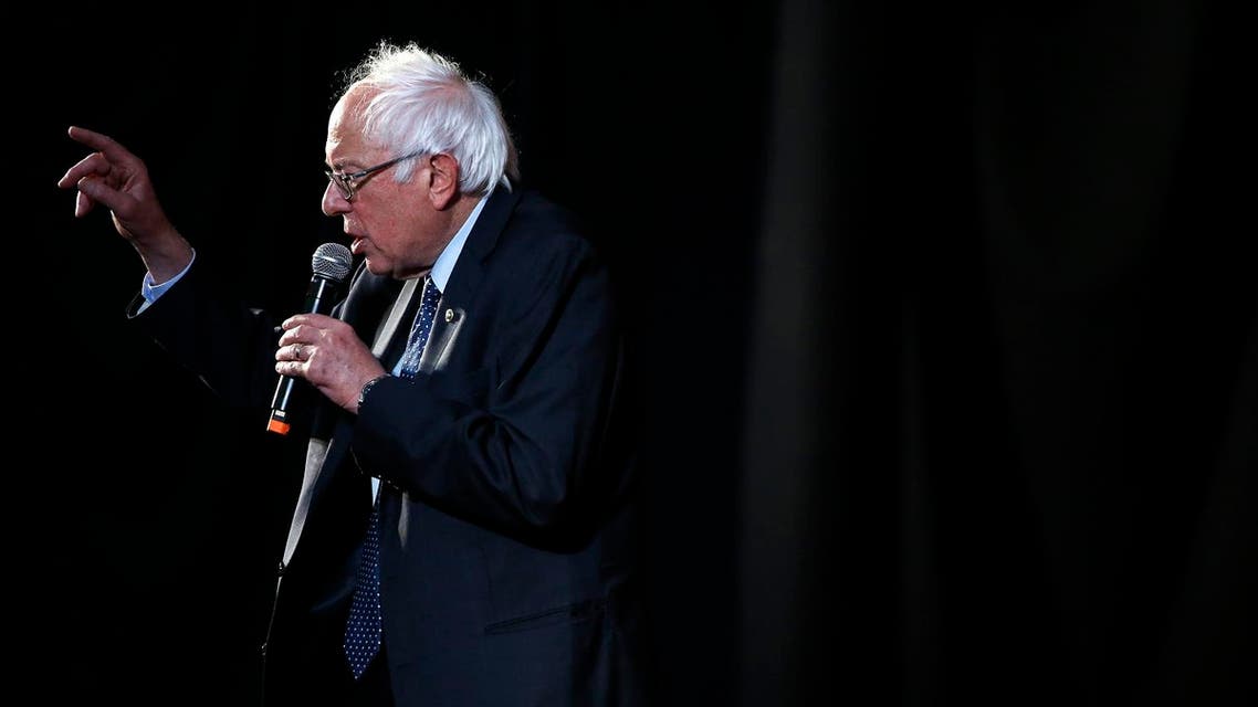 Democratic presidential candidate, Sen. Bernie Sanders I-Vt., speaks during a campaign stop Wednesday, April 6, 2016, at Tindley Temple United Methodist Church in Philadelphia. (AP)