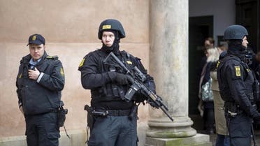 Danish police stand guard in Copenhagen, Denmark, in this March 10, 2016 file photo. reuters
