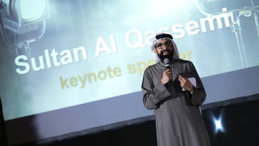 Giving the key note speech at the launch was renowned blogger Sultan al-Qassemi, a commentator on Arab affairs and art in the region. (Al Arabiya English)