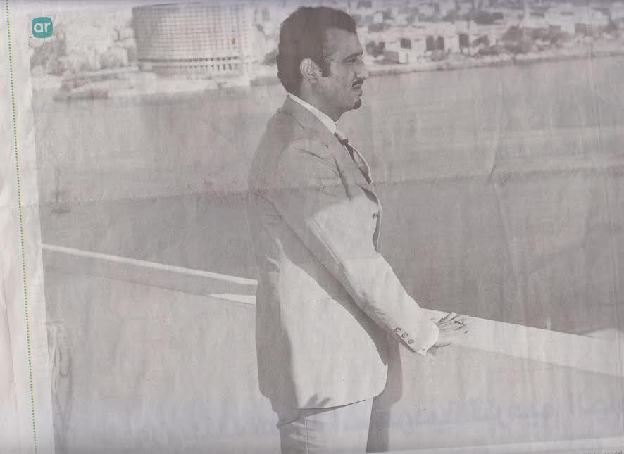 صورة الملك سلمان على ضفاف النيل في الستينات