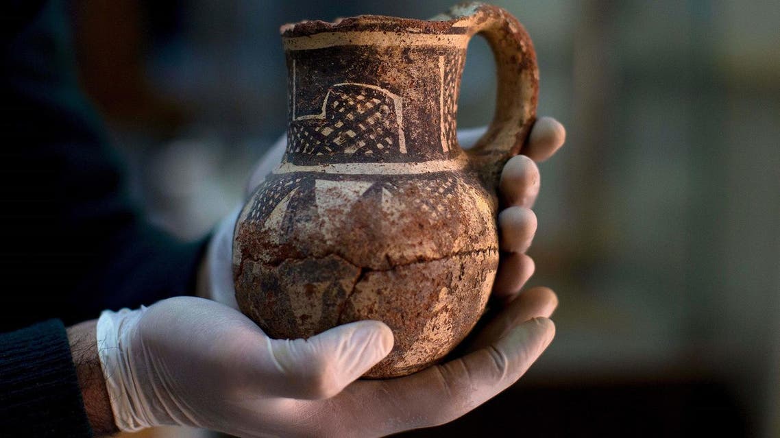 Faced with the Islamic State group onslaught and destruction by looters, Syrian antiquities authorities succeeded in evacuating hundreds of thousands of artifacts from museums. (AP)