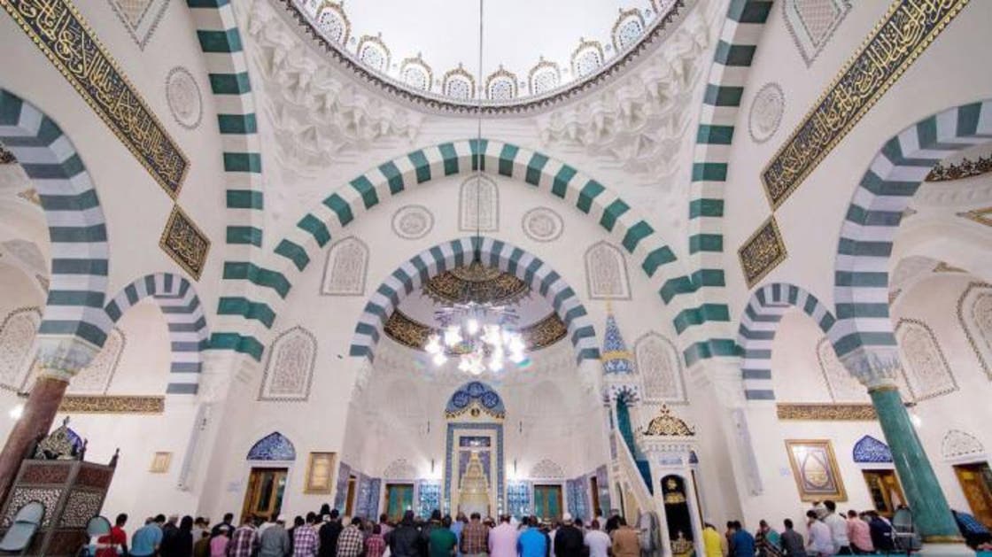 Take a look inside the largest, most exquisite Mosque in America