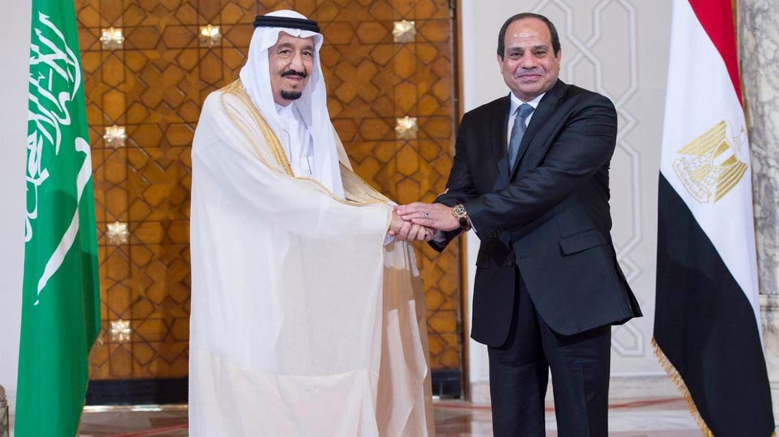 Saudi Arabia's King Salman is currently on his second day in Egypt in an official state visit. (SPA)