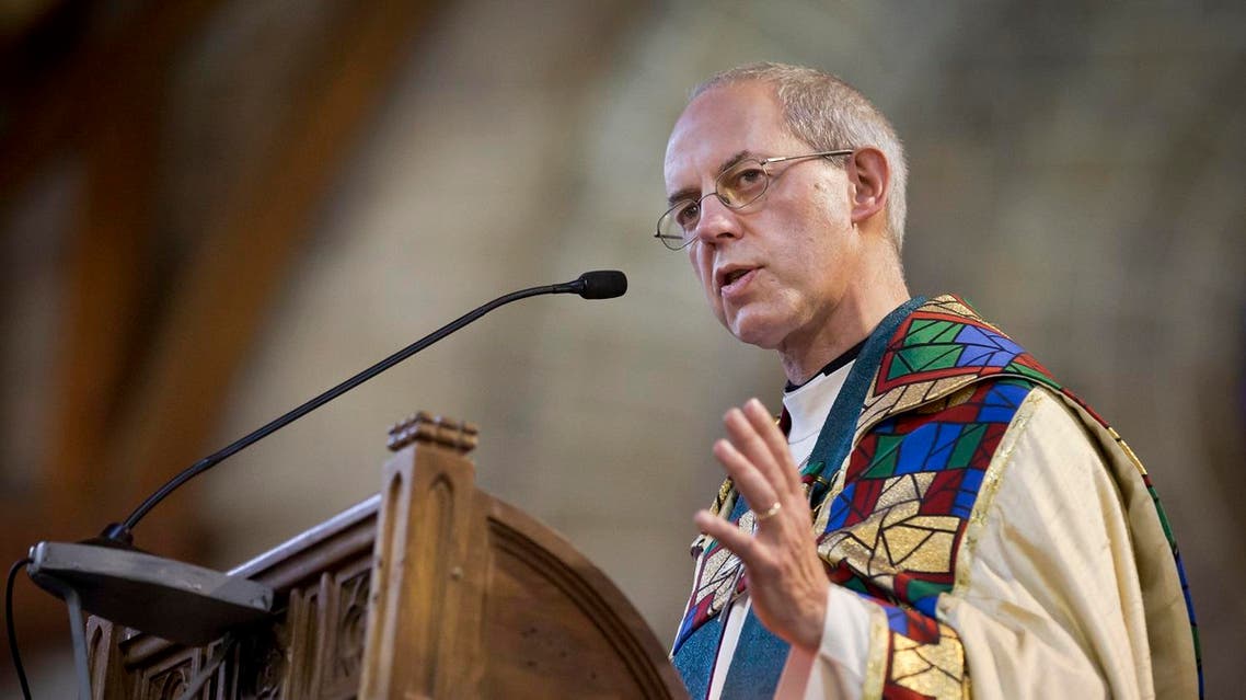 In this Sunday, Oct. 20, 2013 file photo, the Archbishop of Canterbury Justin Welby conducts a service at the All Saints Cathedral in Nairobi, Kenya. Archbishop of Canterbury Justin Welby said Monday, Jan. 11, 2016 he hoped this week’s summit of world Anglican leaders could avoid a split over homosexuality in the worldwide fellowship and lead to ``finding ways to disagree well.’’ (AP)
