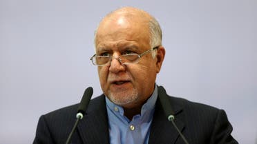 Iran's Oil Minister Bijan Zanganeh speaks during the Iran Petroleum Contracts Conference in Tehran, Iran, Saturday, Nov. 28, 2015. Iran has unveiled a new model of oil contracts aimed at attracting foreign investment once sanctions are lifted under a landmark nuclear deal reached earlier this year. (AP Photo/Vahid Salemi)