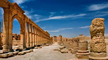 In this undated photo released by the Syrian official news agency SANA, shows the site of the ancient city of Palmyra, Syria. (AP)