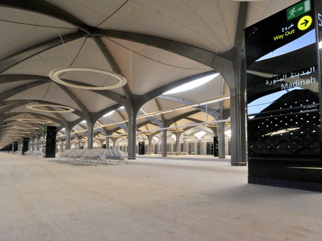 محطة قطار الحرمين بالمدينة المنورة