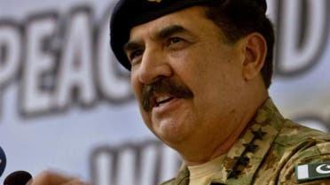 Pakistan's Army Chief General Raheel Sharif addresses at a seminar on 'Prospects of Peace And Prosperity In Balochistan' in Gwadar, Pakistan. (File photo: AP)  