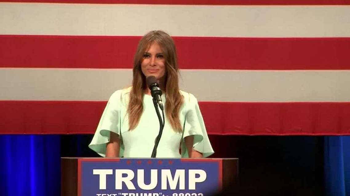 The wife of the Republican presidential front-runner said Tuesday he is “an adult and he knows the consequences”. (File photo: Reuters)