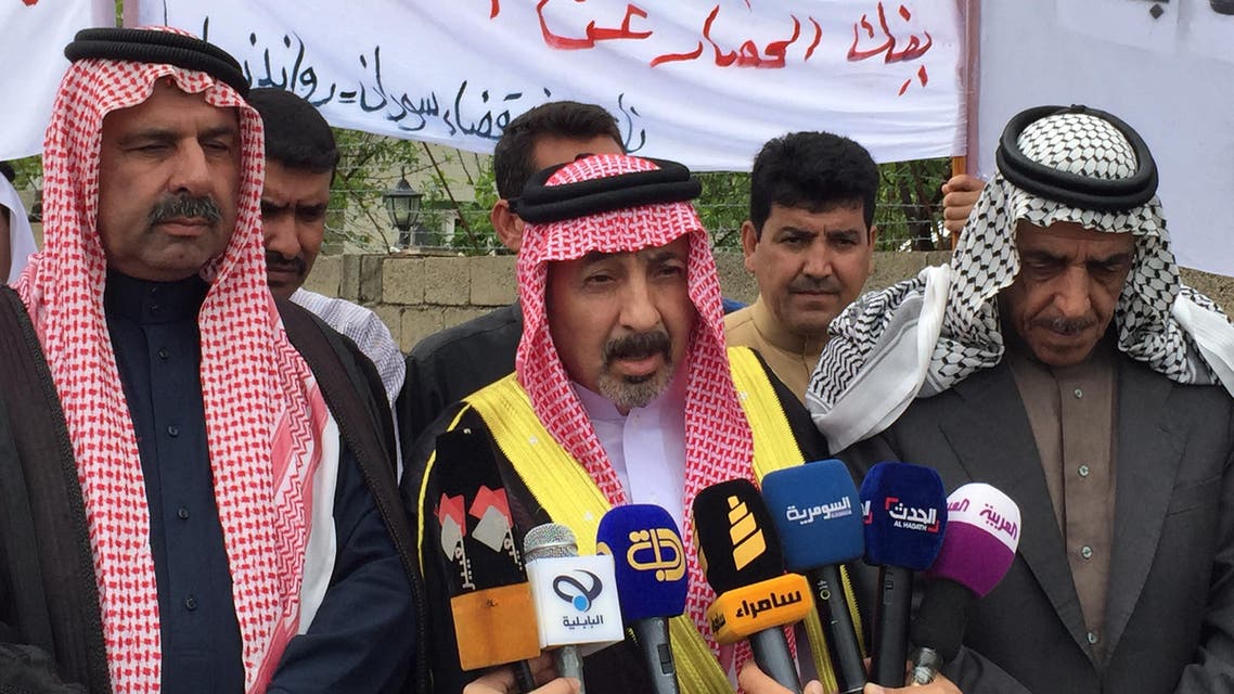 متظاهرو الأنبار في أربيل