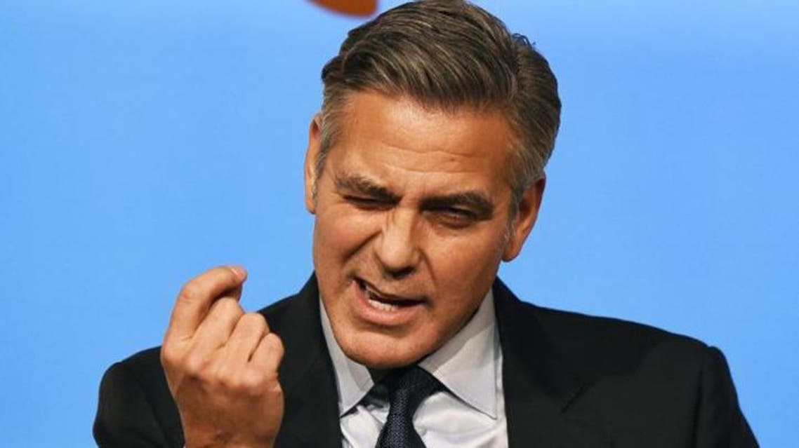 Actor and director George Clooney, a supporter of Hillary Clinton's presidential bid, broke ranks over campaign financing. (File photo: AFP)