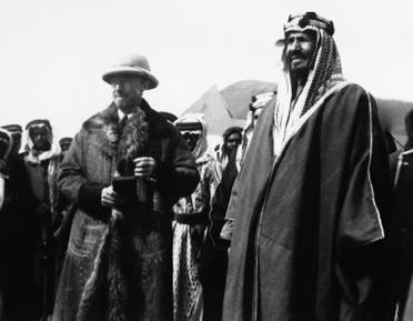 King of Saudi Arabia Abdulaziz Ibn Saud on Feb. 2, 1930. (File Photo: AP)