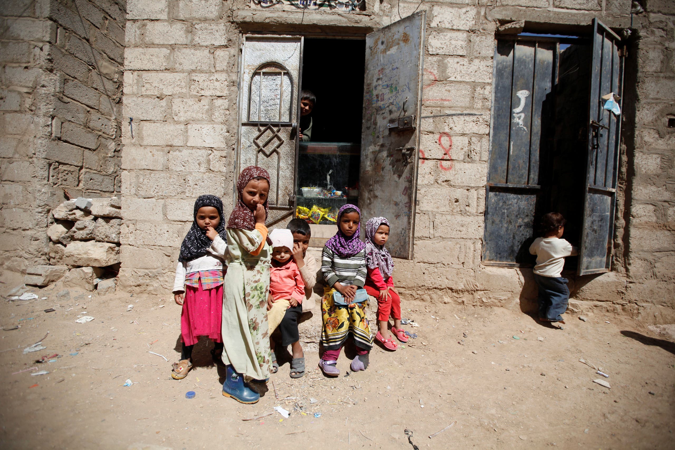 Polio vaccination campaign in Yemen