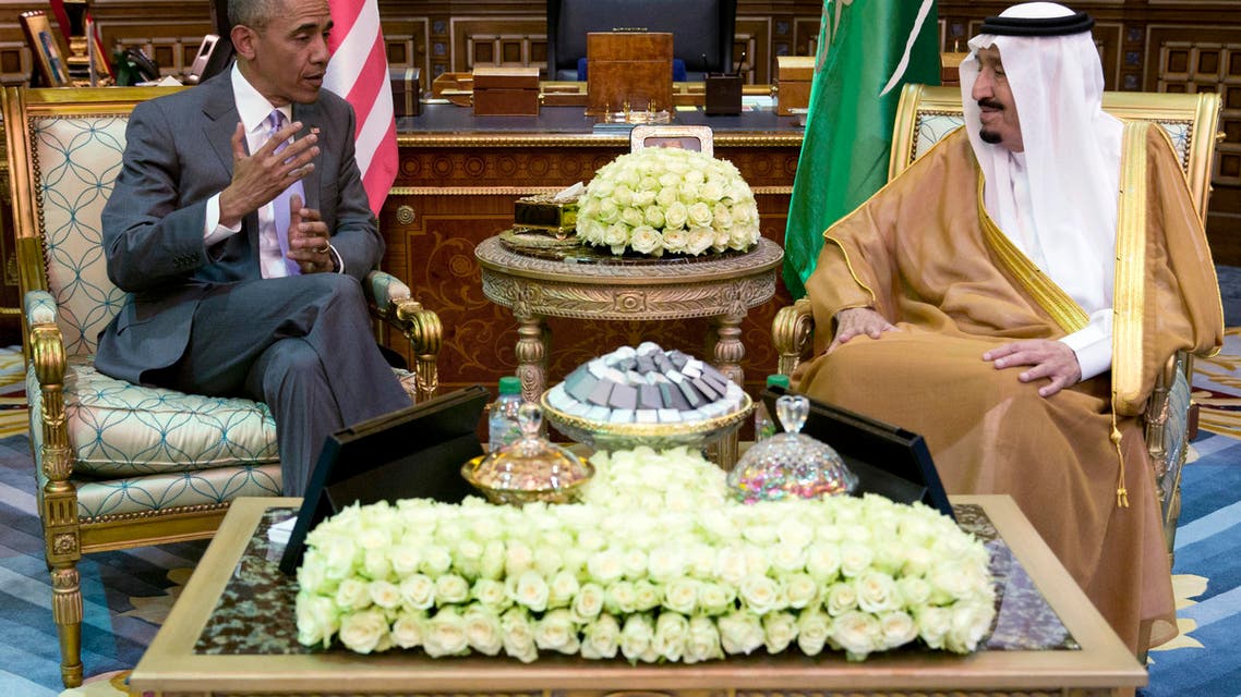 King Salman-Obama meeting in Riyadh