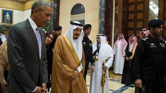 King Salman meets Obama in Riyadh