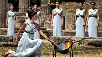 Olympia torch lighting begins Rio Games countdown
