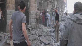 غارات على مدينة الأتارب غرب حلب تحصد 10 مدنيين 