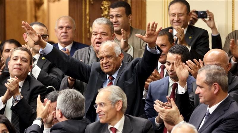 Speaker Ali Abdul Aal attacked TV programs that “disparage members of parliament and go beyond freedom of expression.” (File photo: Reuters)