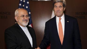 U.S. Secretary of State John Kerry meets with Iran's Foreign Minister Mohammad Javad Zarif at U.N. (Reuters)