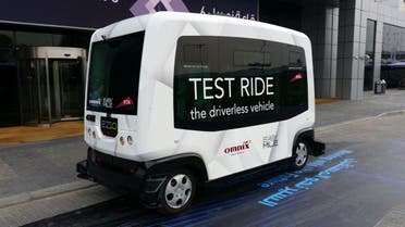 Dubai RTA Driverless car (Courtesy of RTA)