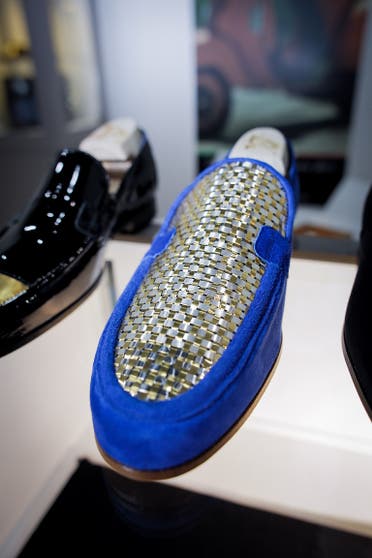 The unique hand-crafted shoes are also available in platinum, palladium and silver finishes. (Photo supplied)
