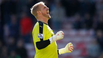 Leicester’s Schmeichel aims to triumph on father’s stage