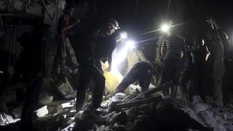 Syrian regime strikes on Aleppo kill 20