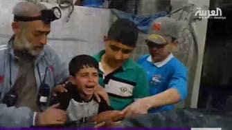 ‘I wish it was me:’ Syrian boy weeps over brother’s body 