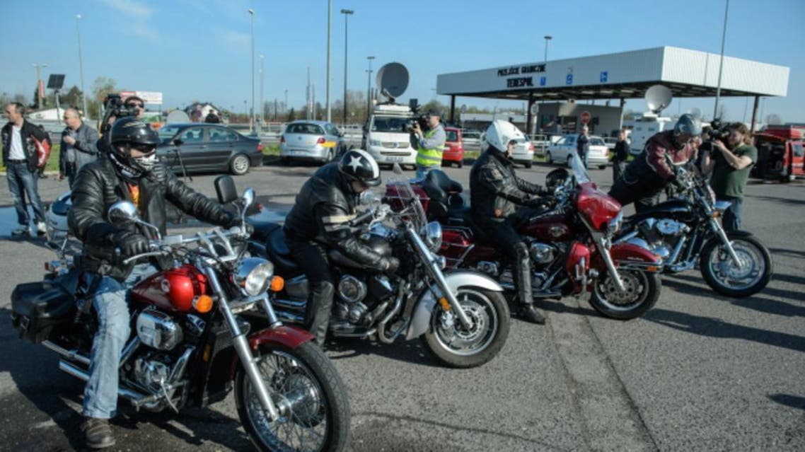 Warsaw, Bikers (EPA)
