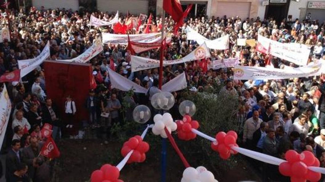 تونس تجمع عمالي