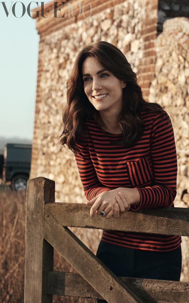 The pictures were taken by Josh Olins, one of the world’s leading fashion photographers CREDIT: JOSH OLINS/VOGUE
