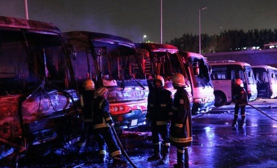 Saudi bus fire