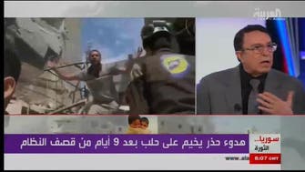 Syrian opposition spokesman: Syrian regime deliberately striking Aleppo