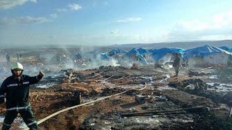 Airstrikes on Syria camp near Turkey kill 28