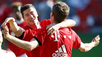 Bayern Munich secure record fourth straight Bundesliga title
