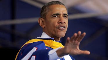 “Racism persists. Inequality persists,” Obama told graduating students at Washington’s Howard University. (Reuters)