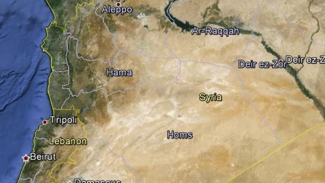 syria map