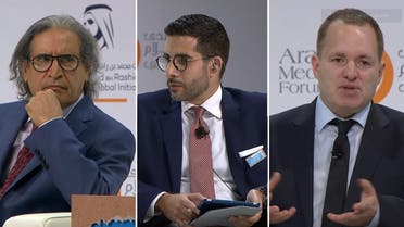 The panel consisted of Saudi journalist and publisher of the first daily Arab independent online newspaper Othman Al Omeir and Middle East News Director for the Associated Press (AP) Ian Phillips and was moderated by Al Arabiya English Editor-in-Chief Faisal J. Abbas. (AMF)