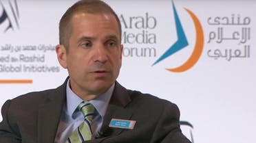 Mark Toner spoke on the increasing need to adapt diplomatic relationships to both traditional and social media. (Dubai Press Club)