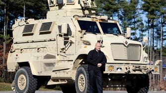 Egypt receives first batch of mine-resistant armored vehicles from US 
