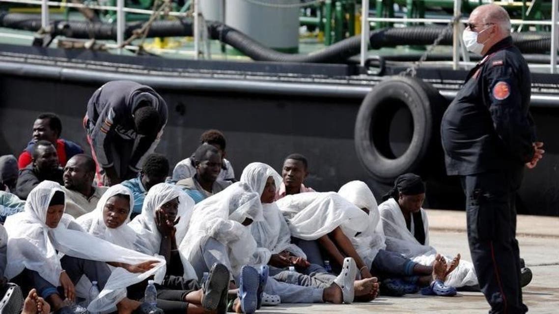 An Italian coastguard statement said 515 people had been plucked from one boat and a further 286 people rescued in another operation involving a Finnish naval vessel. REUTERS