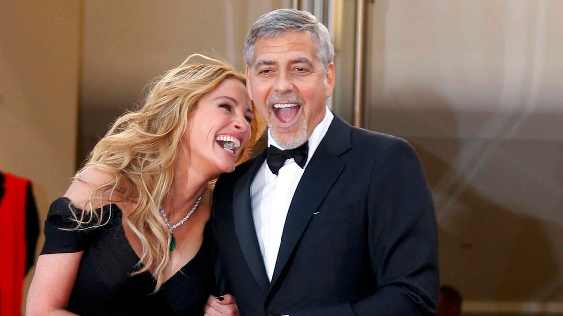 Julia Roberts, George Clooney and wife Amal hit red carpet at Cannes 