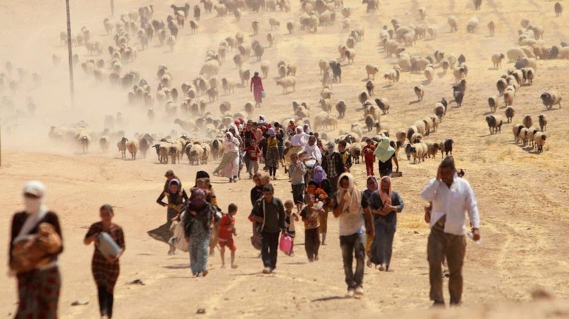 Yazidi campaigners Reuters