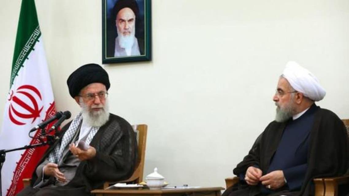روحانی،خامنہ ای